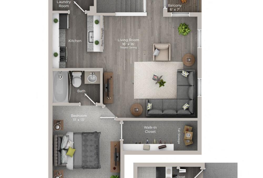 1 bedroom apartment for rent