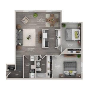 2 bedroom apartment for rent