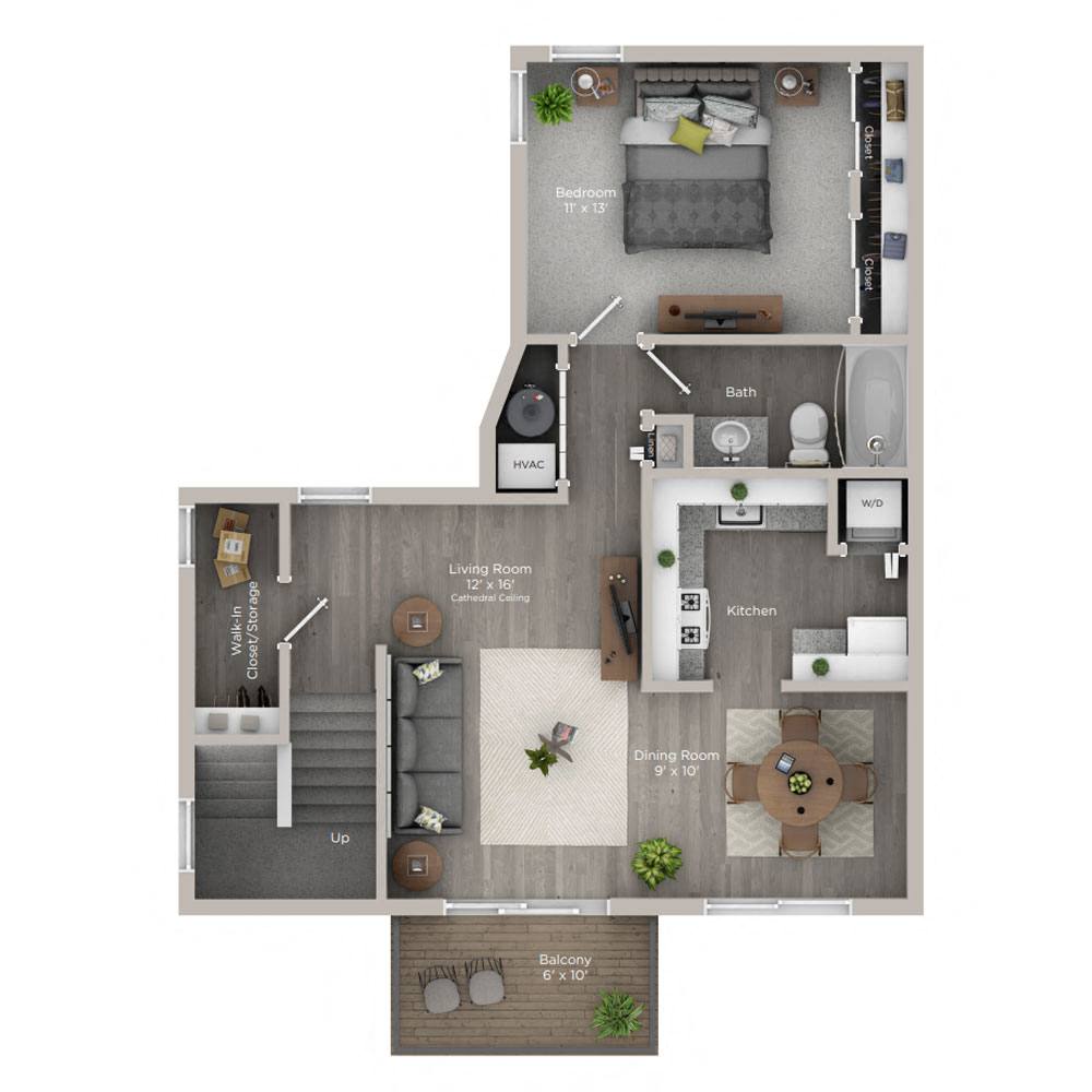 1 bedroom apartment for rent